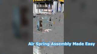 Come può essere montata la piastra superiore della molla pneumatica? vieni a visitare il laboratorio Vkntech