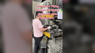 Molla pneumatica Vkntech/produzione di parti della molla pneumatica/piastra superiore/pistone
