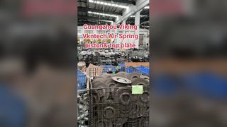 Reparto pistone molla pneumatica Vkntech e piastra superiore