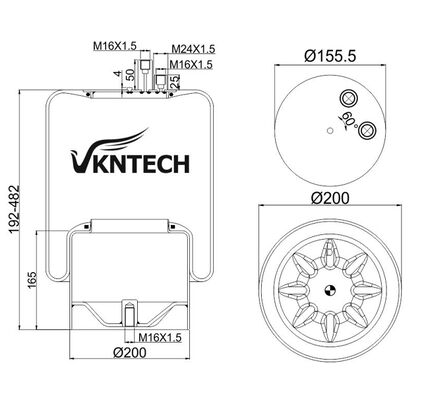 MOLLE ARIA PER CAMION MERCEDES BENZ A 942.320.50.21 Contitech 4390NP22 SOSTITUITO DA VKNTECH 1K4122 MOLLE ARIA MERCEDES BENZ ATROS MP2 MERCEDES BENZ A 942.320.50.21 Contitech 4390NP22