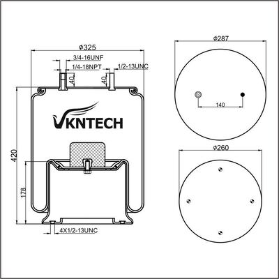 MOLLE ARIA RIMORCHIO NUOVA VIA 90557200 WATSON & CHALIN AS-0047 Firestone W01-358-5503 1T19L-12 Goodyear 1R14-174 566283020 sostituito da VKNTECH 1K5503
