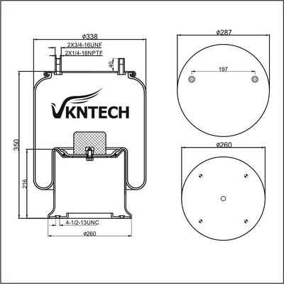 NEWWAY 90557104 WATSON&CHALIN AS-0063 Contitech 11 10.5-22 S 712 Firestone W01-358-9264 1T19L-14/F-14 sostituito da VKNTECH 1K9264