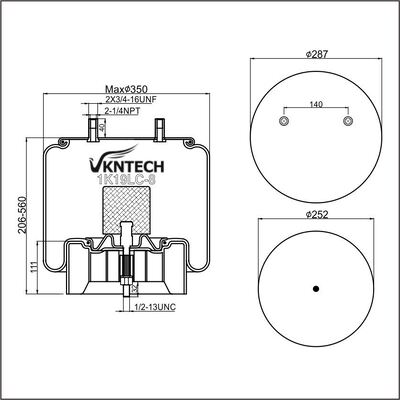 S-237484 Contitech 11 10.5B-18 P 743 Firestone W01-358-8093 sostituito da VKNTECH 1K8093